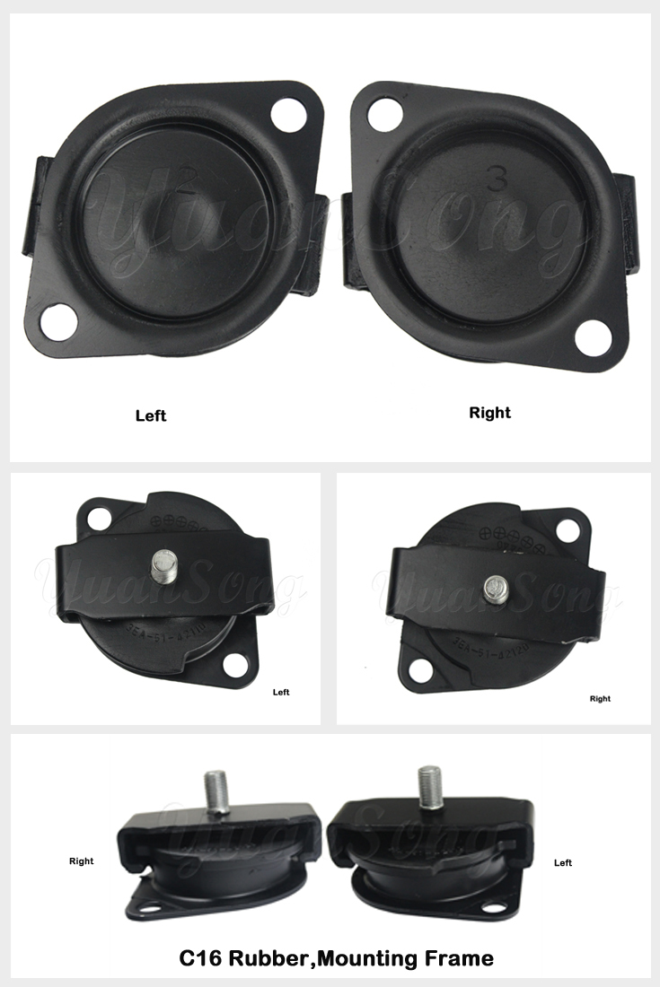 KOMATSU Rubber Mount 3EA-51-42120/3EA-51-42110